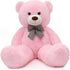 MorisMos 47 Inches Giant Teddy Bear Stuffed Animals Plush Toy for Girlfriend Kids Christmas Valentine's Day (Purple)