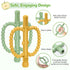 0-36 Baby Teething Toys for Babies Months Anti-Choking Design, Teething Relief for Straws Sticks, Chew Straw Sensory