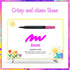Signsxcel12-Color Liquid Markers for Led Note Board, Compatible with Light Up Drawing Board, Windows, Blackboard