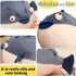 Puffer Fish Plush Pillow 15.7'' Funny Stuffed Animals Soft Plushies,Chubby Puffer Fish Plush Toy,Unique Fat Pufferfish Stuffed Animals for Girls Kids Boys Birthday