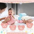 Sublaga 14 Set, 4 32x32 8 2 Pcs Baby Towels, Soft Baby Towel and Washcloths Pcs in Hooded Bath Towel, Pcs Baby