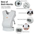 CUBY Newborn Baby Wraps Carrier, Easy to Wear Front Newborn Carriers, Adjust and Soft Cotton Baby Front Wraps Carrier
