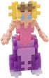 PLUS PLUS - Mini Maker Tube - Princess - 70 Piece, Construction Building Stem/Steam Toy, Interlocking Mini Puzzle Blocks for Kids