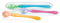 Nuby 3-Pack Easy Go Spoons with Travel Case, Colors May Vary, 9 Months Plus