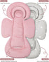 Tinlyfinly Infant Car Seat Insert with Extra Cushion for Preemie to Toddler, Reversible Newborn Carseat Insert for Baby