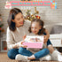 Set Birthday Party Cake Toys, Wooden Play Food for Kids Toddlers, Play Kitchen Toys for Boys Girls, Educational Toys