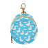 Ducks Round Pacifier Storage Case with Zipper, Portable Pacifier Case for Travel,