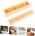 Pregnancy Test Keepsake Box with Lid Wooden Announcement Storage Case for Newborn Memories for Hair Locks Teeth