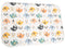 Baby Diaper Changing Pad, 21 5/8" x 31.5" Waterproof Liners - Reusable Soft Absorbent Portable Changing Mat (Elephant 1