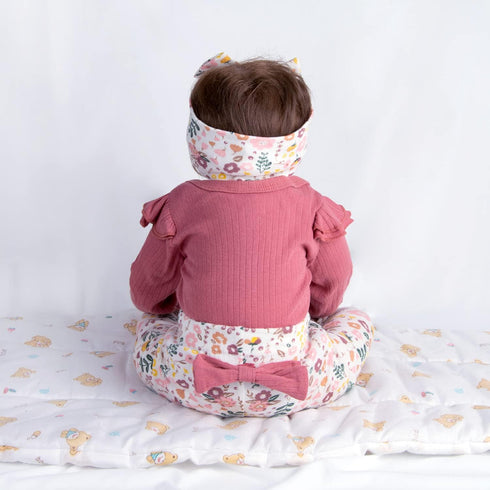 Reborn Baby Dolls Clothes 4pcs Set for 22 Inch Outfit Accessories for 17-22 Inch Newborn Girl Doll