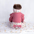 Reborn Baby Dolls Clothes 4pcs Set for 22 Inch Outfit Accessories for 17-22 Inch Newborn Girl Doll