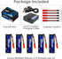 URGENEX 3.7v Lipo Battery 600mAh with JST Plug, 1S Li-Po Battery with X5 Charger for RC Drone Quadcopter