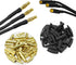 GOUPRC RC Bullet Connectors 2mm 3.5mm 4mm Female Male Gold Banana Plug with Heat Shrink Tube
