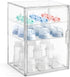 LANLISA Baby Bottle Storage Organizer for Countertop, 3 Tiers Clear Acrylic Bottles