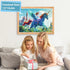 100 Piece Jigsaw Puzzles for Kids Ages 4-10, Princess & Unicorn Puzzle for Girls, Educational Learning Gifts