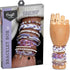 Craft Crush Bracelet Making Kit (Lilac), Friendship Bracelet Maker Set for Kids & Adults