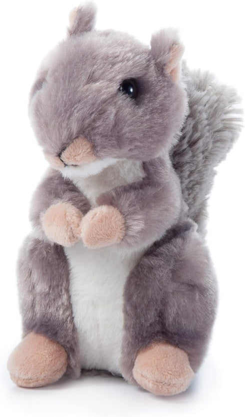 The Petting Zoo 6" Squirrel Plush Toy - Stuffed Animal Gifts for Kids, Wild Onez Babiez Wildlife