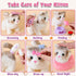 17 Playset 3 4 5 6 7 8, 3-8 TUZT PCS Cat Toys for Kids Girls, Realistic Walking Meowing Robot Cat Plush