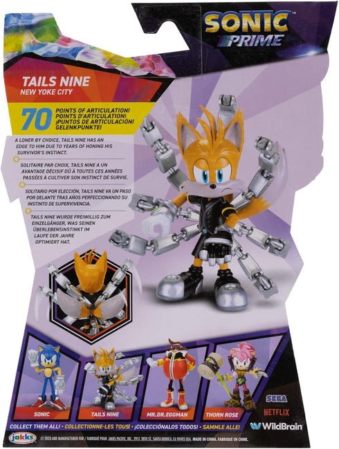 Sonic Prime 5" Nine Tails Action Figure