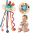 Fyxttalor Baby Toy for 12M+, Montessori Sensory Toy Play Set for Toddlers, UFO