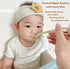 Baby Spoons Set, First Stage Feeding for Baby, Soft Silicone Toddler Spoon with Travel Case, Gum-Friendly, BPA Free,