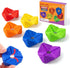Sensory Fidget Toys for Kids Adults: Textures Sensory Flip Cube, Stress Fidgets