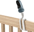 Baby Monitor Mount for Owlet Cam 2 / Cam Smart, 360° Flexible Goosenecks Holder for Crib Nursery