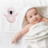 Baby Flamingo Soft Rattle Toy, Easy-Grasp Plush Infant Shaker, Birthday Gifts for Newborns, Pink