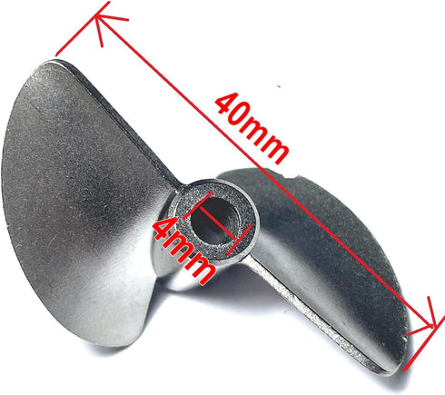 ZDingTech Propeller,4mm 5 005 UDI005 UDI022 Boats.1pcs Upgrade Metal UDI RC Boat Propeller Parts for UDI Arrow RC Boat