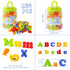 LovesTown 104PCS Magnetic Letters Numbers, Educational Toy Set for Preschool Learning, Fridge Magnets for Kids