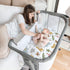 cidobi 1 32x16 Inch Pcs Baby Bassinet Sheet, Animal Theme Baby Bed Sheet, Soft and Comfortable Bed Sheets, Crib Sheets
