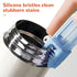 Generic 4 1 in Cup Lid Cleaning brush, Portable Crevice Cleaning Brush for Baby Bottle Gap Tight Spaces Cup