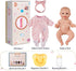 12 Inch Set 3+ BABESIDE Lifelike Reborn Baby Dolls Realistic Baby Doll Sweet Full Vinyl Real Life Baby Dolls Cute Girl