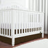 Linens Limited 100% 800 Count (24" 38") 10" Box Pleated Mini Crib Bed Skirt Premium Cotton Thread Nursery Crib Toddler