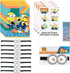 Unique Despicable Me Birthday Party Supplies Favor Bundle, Includes 8 Loot Bags, 8 Paper Goggles, 24 Tattoos