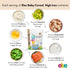 6+ Pack 1) Else Nutrition Organic Baby Cereal Months Infants - Easy prep Wholefood PlantPowered Baby Cereal