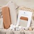 2Pack(Caramel) lulumoon Muslin Swaddle Blanket Baby - Cotton Swaddling Blanket Soft Baby Receiving Blankets Neutral