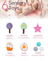4-in-1 Tummy Baby Play Mat & Baby Play Gym,Baby Girl Play Mat Activity Gym, Pink Donut Time Mat for Babies