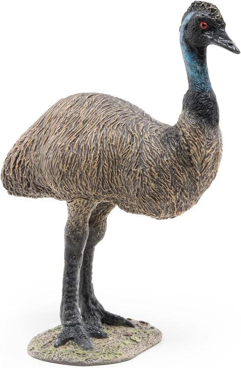 Papo Hand-Painted Emu Figurine, Wild Animal Kingdom Collectible for Children, Suitable for Boys and Girls 3+
