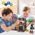 Set 3 Set, 781PCS 6-12+ HOGOKIDS Pirate Ship House Building with LED Light - Style Modes Pirate Wharf Supply Center