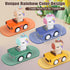 IOMDRWU 1-3, 6-9-12-18 1st 1-2 Press to Go Car Toys for Toddlers Animal Baby Cars, Push Go Friction Inertia Car, Infant