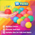 18 Pack Squishy Stress Balls Fidget Toys: Mini Stress Balls for Kids and Adults, Soft Dough Ball Squishy Fidget Toy