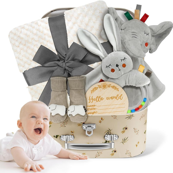 Baby Boy Gift Basket Set, Unique Baby Gift Basket Set, New Baby