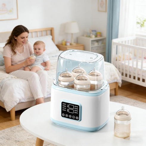 Generic Portable Breast Milk Warmer, Accurate Temperature Bottle Heater, Milk Safe Heating Design Easy Use Feature