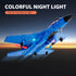 RC Plane Remote Control Glider, 2.4 GHZ, 2 Channels, Easy to Fly Fighter, Automatic Balance Gyro for Kids Adults