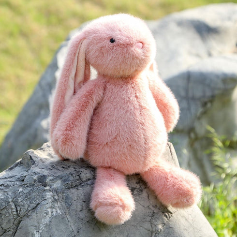 Farnesaa 2Lbs 16" Weighted Stuffed Animal Bunny, Weighted Stuffed Animals Rabbit, Heatable and Coolable Plushies, White