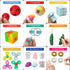 Pack, 35pcs Set Fidget Simple Fidget Fidget Toys with Popping Fidget Sensory Toys for Kids and Adults, Stress Relief