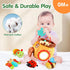 6-12 5 6 7 8 9 10 0-2 Thremhoo Baby Toys Months - Soft Beehive with Stuffed Animals, Rattle, Crinkle, Mirror