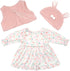 FADALEA 18-22 Inch Reborn Doll Clothes for Dolls, Doll Clothes and Accessories with Hat