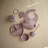 Mauve Rainbow Silicone Baby Teether Toy by mushie